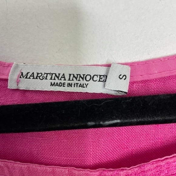 Martina Innoncenti linen floral embroidery dress - Picture 8 of 9